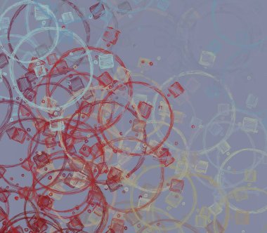 Soyut arka plan sanatı. 2D çizim. Etkileyici yağlı boya resim. Tuvalde fırça darbeleri. Modern sanat. Çok renkli arkaplan. Çağdaş sanat. İfade. Sanatsal dijital palet.