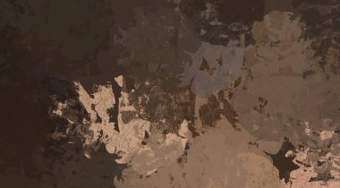 Soyut arka plan sanatı. 2D çizim. Etkileyici yağlı boya resim. Tuvalde fırça darbeleri. Modern sanat. Çok renkli arkaplan. Çağdaş sanat. İfade. Sanatsal dijital palet.