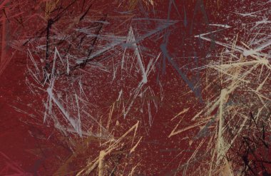 Soyut arka plan sanatı. 2D çizim. Etkileyici yağlı boya resim. Tuvalde fırça darbeleri. Modern sanat. Çok renkli arkaplan. Çağdaş sanat. İfade. Sanatsal dijital palet.