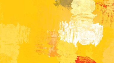 Soyut arka plan sanatı. 2D çizim. Etkileyici yağlı boya resim. Tuvalde fırça darbeleri. Modern sanat. Çok renkli arkaplan. Çağdaş sanat. İfade. Sanatsal dijital palet.