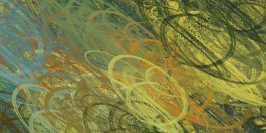 Soyut arka plan sanatı. 2D çizim. Etkileyici yağlı boya resim. Tuvalde fırça darbeleri. Modern sanat. Çok renkli arkaplan. Çağdaş sanat. İfade. Sanatsal dijital palet.