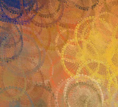 Soyut arka plan sanatı. 2D çizim. Etkileyici yağlı boya resim. Tuvalde fırça darbeleri. Modern sanat. Çok renkli arkaplan. Çağdaş sanat. İfade. Sanatsal dijital palet.