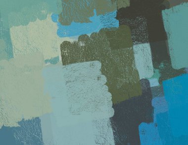 Soyut arka plan sanatı. 2D çizim. Etkileyici yağlı boya resim. Tuvalde fırça darbeleri. Modern sanat. Çok renkli arkaplan. Çağdaş sanat. İfade. Sanatsal dijital palet.