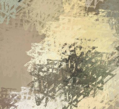 Soyut arka plan sanatı. 2D çizim. Etkileyici yağlı boya resim. Tuvalde fırça darbeleri. Modern sanat. Çok renkli arkaplan. Çağdaş sanat. İfade. Sanatsal dijital palet.