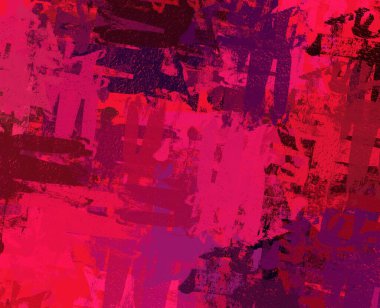 Soyut arka plan sanatı. 2D çizim. Etkileyici yağlı boya resim. Tuvalde fırça darbeleri. Modern sanat. Çok renkli arkaplan. Çağdaş sanat. İfade. Sanatsal dijital palet.