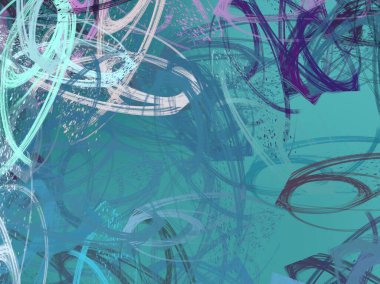 Soyut arka plan sanatı. 2D çizim. Etkileyici yağlı boya resim. Tuvalde fırça darbeleri. Modern sanat. Çok renkli arkaplan. Çağdaş sanat. İfade. Sanatsal dijital palet.