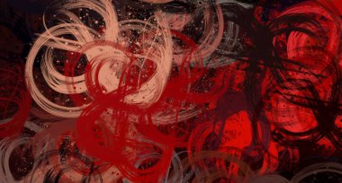 Soyut arka plan sanatı. 2D çizim. Etkileyici yağlı boya resim. Tuvalde fırça darbeleri. Modern sanat. Çok renkli arkaplan. Çağdaş sanat. İfade. Sanatsal dijital palet.