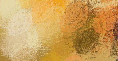 Soyut arka plan sanatı. 2D çizim. Etkileyici yağlı boya resim. Tuvalde fırça darbeleri. Modern sanat. Çok renkli arkaplan. Çağdaş sanat. İfade. Sanatsal dijital palet.