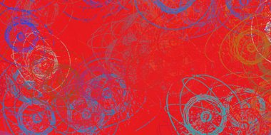 Soyut arka plan sanatı. 2D çizim. Etkileyici yağlı boya resim. Tuvalde fırça darbeleri. Modern sanat. Çok renkli arkaplan. Çağdaş sanat. İfade. Sanatsal dijital palet.