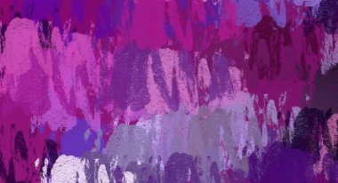 Soyut arka plan sanatı. 2D çizim. Etkileyici yağlı boya resim. Tuvalde fırça darbeleri. Modern sanat. Çok renkli arkaplan. Çağdaş sanat. İfade. Sanatsal dijital palet.