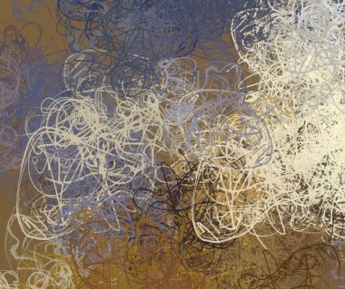 Soyut arka plan sanatı. 2D çizim. Etkileyici yağlı boya resim. Tuvalde fırça darbeleri. Modern sanat. Çok renkli arkaplan. Çağdaş sanat. İfade. Sanatsal dijital palet.