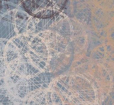 Soyut arka plan sanatı. 2D çizim. Etkileyici yağlı boya resim. Tuvalde fırça darbeleri. Modern sanat. Çok renkli arkaplan. Çağdaş sanat. İfade. Sanatsal dijital palet.