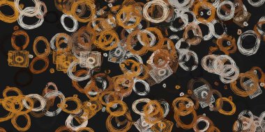 Soyut arka plan sanatı. 2D çizim. Etkileyici yağlı boya resim. Tuvalde fırça darbeleri. Modern sanat. Çok renkli arkaplan. Çağdaş sanat. İfade. Sanatsal dijital palet.