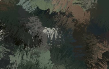 Soyut arka plan sanatı. 2D çizim. Etkileyici yağlı boya resim. Tuvalde fırça darbeleri. Modern sanat. Çok renkli arkaplan. Çağdaş sanat. İfade. Sanatsal dijital palet.