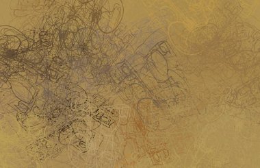 Soyut arka plan sanatı. 2D çizim. Etkileyici yağlı boya resim. Tuvalde fırça darbeleri. Modern sanat. Çok renkli arkaplan. Çağdaş sanat. İfade. Sanatsal dijital palet.