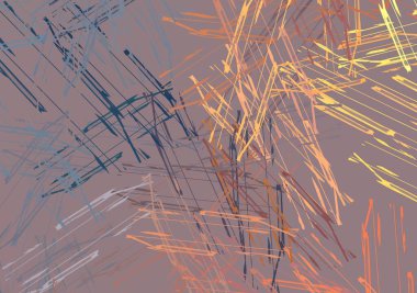 Soyut arka plan sanatı. 2D çizim. Etkileyici yağlı boya resim. Tuvalde fırça darbeleri. Modern sanat. Çok renkli arkaplan. Çağdaş sanat. İfade. Sanatsal dijital palet.