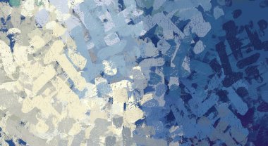 Soyut arka plan sanatı. 2D çizim. Etkileyici yağlı boya resim. Tuvalde fırça darbeleri. Modern sanat. Çok renkli arkaplan. Çağdaş sanat. İfade. Sanatsal dijital palet.