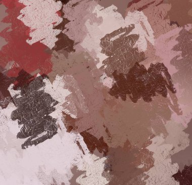 Soyut arka plan sanatı. 2D çizim. Etkileyici yağlı boya resim. Tuvalde fırça darbeleri. Modern sanat. Çok renkli arkaplan. Çağdaş sanat. İfade. Sanatsal dijital palet.