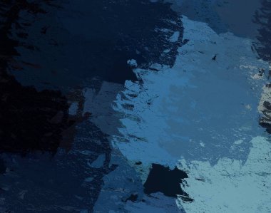 Soyut arka plan sanatı. 2D çizim. Etkileyici yağlı boya resim. Tuvalde fırça darbeleri. Modern sanat. Çok renkli arkaplan. Çağdaş sanat. İfade. Sanatsal dijital palet.