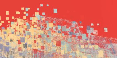 Soyut arka plan sanatı. 2D çizim. Etkileyici yağlı boya resim. Tuvalde fırça darbeleri. Modern sanat. Çok renkli arkaplan. Çağdaş sanat. İfade. Sanatsal dijital palet.