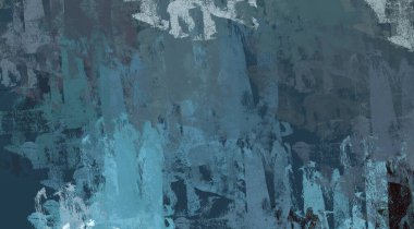 Soyut arka plan sanatı. 2D çizim. Etkileyici yağlı boya resim. Tuvalde fırça darbeleri. Modern sanat. Çok renkli arkaplan. Çağdaş sanat. İfade. Sanatsal dijital palet.