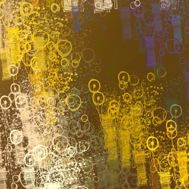 Soyut arka plan sanatı. 2D çizim. Etkileyici yağlı boya resim. Tuvalde fırça darbeleri. Modern sanat. Çok renkli arkaplan. Çağdaş sanat. İfade. Sanatsal dijital palet.