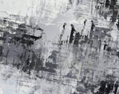 Soyut arka plan sanatı. 2D çizim. Etkileyici yağlı boya resim. Tuvalde fırça darbeleri. Modern sanat. Çok renkli arkaplan. Çağdaş sanat. İfade. Sanatsal dijital palet.