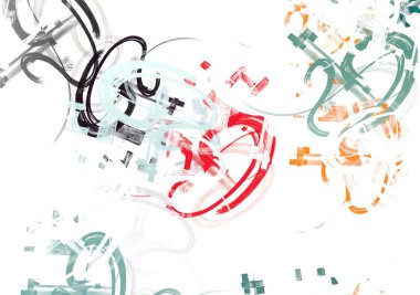 Soyut arka plan sanatı. 2D çizim. Etkileyici yağlı boya resim. Tuvalde fırça darbeleri. Modern sanat. Çok renkli arkaplan. Çağdaş sanat. İfade. Sanatsal dijital palet.