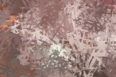 Soyut arka plan sanatı. 2D çizim. Etkileyici yağlı boya resim. Tuvalde fırça darbeleri. Modern sanat. Çok renkli arkaplan. Çağdaş sanat. İfade. Sanatsal dijital palet.