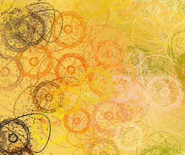 Soyut arka plan sanatı. 2D çizim. Etkileyici yağlı boya resim. Tuvalde fırça darbeleri. Modern sanat. Çok renkli arkaplan. Çağdaş sanat. İfade. Sanatsal dijital palet.