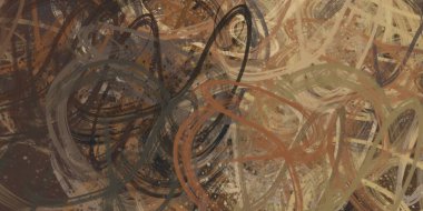 Soyut arka plan sanatı. 2D çizim. Etkileyici yağlı boya resim. Tuvalde fırça darbeleri. Modern sanat. Çok renkli arkaplan. Çağdaş sanat. İfade. Sanatsal dijital palet.