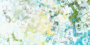 Soyut arka plan sanatı. 2D çizim. Etkileyici yağlı boya resim. Tuvalde fırça darbeleri. Modern sanat. Çok renkli arkaplan. Çağdaş sanat. İfade. Sanatsal dijital palet.