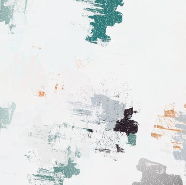 Soyut arka plan sanatı. 2D çizim. Etkileyici yağlı boya resim. Tuvalde fırça darbeleri. Modern sanat. Çok renkli arkaplan. Çağdaş sanat. İfade. Sanatsal dijital palet.