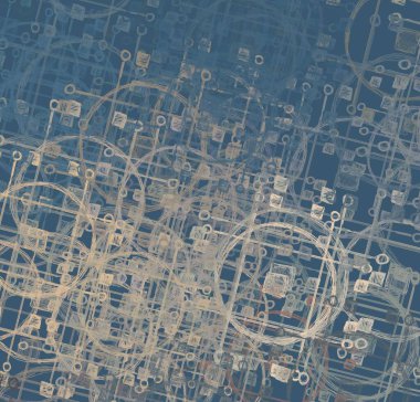 Soyut arka plan sanatı. 2D çizim. Etkileyici yağlı boya resim. Tuvalde fırça darbeleri. Modern sanat. Çok renkli arkaplan. Çağdaş sanat. İfade. Sanatsal dijital palet.