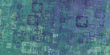 Soyut arka plan sanatı. 2D çizim. Etkileyici yağlı boya resim. Tuvalde fırça darbeleri. Modern sanat. Çok renkli arkaplan. Çağdaş sanat. İfade. Sanatsal dijital palet.