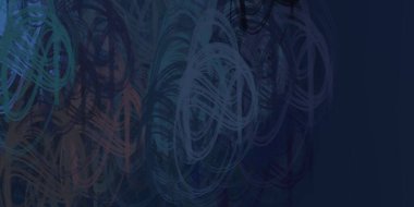 Soyut arka plan sanatı. 2D çizim. Etkileyici yağlı boya resim. Tuvalde fırça darbeleri. Modern sanat. Çok renkli arkaplan. Çağdaş sanat. İfade. Sanatsal dijital palet.