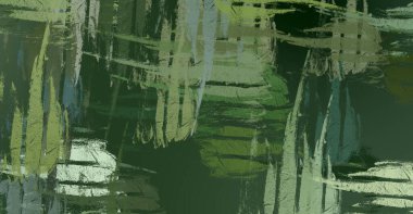 Soyut arka plan sanatı. 2D çizim. Etkileyici yağlı boya resim. Tuvalde fırça darbeleri. Modern sanat. Çok renkli arkaplan. Çağdaş sanat. İfade. Sanatsal dijital palet.