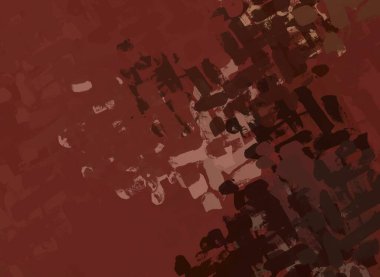 Soyut arka plan sanatı. 2D çizim. Etkileyici yağlı boya resim. Tuvalde fırça darbeleri. Modern sanat. Çok renkli arkaplan. Çağdaş sanat. İfade. Sanatsal dijital palet.