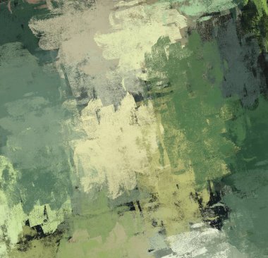 Soyut arka plan sanatı. 2D çizim. Etkileyici yağlı boya resim. Tuvalde fırça darbeleri. Modern sanat. Çok renkli arkaplan. Çağdaş sanat. İfade. Sanatsal dijital palet.