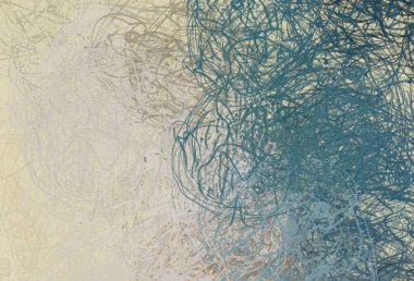 Soyut arka plan sanatı. 2D çizim. Etkileyici yağlı boya resim. Tuvalde fırça darbeleri. Modern sanat. Çok renkli arkaplan. Çağdaş sanat. İfade. Sanatsal dijital palet.