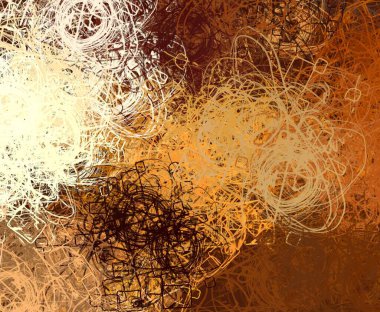 Soyut arka plan sanatı. 2D çizim. Etkileyici yağlı boya resim. Tuvalde fırça darbeleri. Modern sanat. Çok renkli arkaplan. Çağdaş sanat. İfade. Sanatsal dijital palet.