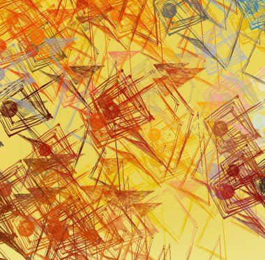 Soyut arka plan sanatı. 2D çizim. Etkileyici yağlı boya resim. Tuvalde fırça darbeleri. Modern sanat. Çok renkli arkaplan. Çağdaş sanat. İfade. Sanatsal dijital palet.