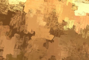 Soyut arka plan sanatı. 2D çizim. Etkileyici yağlı boya resim. Tuvalde fırça darbeleri. Modern sanat. Çok renkli arkaplan. Çağdaş sanat. İfade. Sanatsal dijital palet.