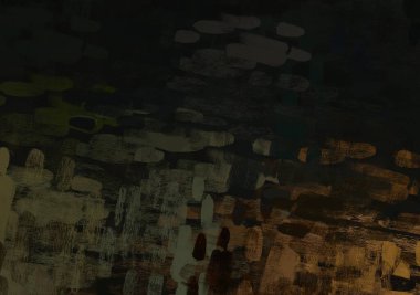 Soyut arka plan sanatı. 2D çizim. Etkileyici yağlı boya resim. Tuvalde fırça darbeleri. Modern sanat. Çok renkli arkaplan. Çağdaş sanat. İfade. Sanatsal dijital palet.