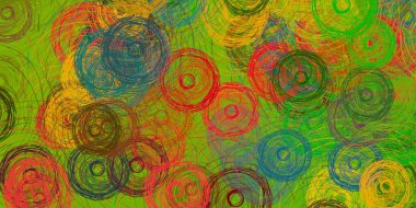 Soyut arka plan sanatı. 2D çizim. Etkileyici yağlı boya resim. Tuvalde fırça darbeleri. Modern sanat. Çok renkli arkaplan. Çağdaş sanat. İfade. Sanatsal dijital palet.