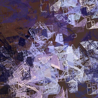 Soyut arka plan sanatı. 2D çizim. Etkileyici yağlı boya resim. Tuvalde fırça darbeleri. Modern sanat. Çok renkli arkaplan. Çağdaş sanat. İfade. Sanatsal dijital palet.