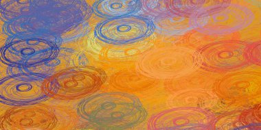 Soyut arka plan sanatı. 2D çizim. Etkileyici yağlı boya resim. Tuvalde fırça darbeleri. Modern sanat. Çok renkli arkaplan. Çağdaş sanat. İfade. Sanatsal dijital palet.