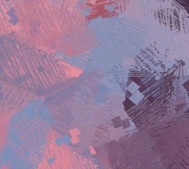 Soyut arka plan sanatı. 2D çizim. Etkileyici yağlı boya resim. Tuvalde fırça darbeleri. Modern sanat. Çok renkli arkaplan. Çağdaş sanat. İfade. Sanatsal dijital palet.