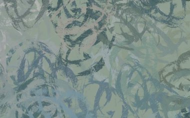 Soyut arka plan sanatı. 2D çizim. Etkileyici yağlı boya resim. Tuvalde fırça darbeleri. Modern sanat. Çok renkli arkaplan. Çağdaş sanat. İfade. Sanatsal dijital palet.