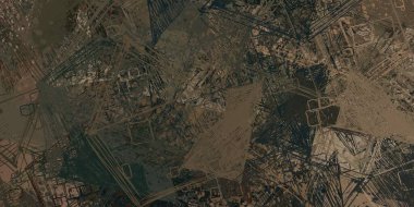 Soyut arka plan sanatı. 2D çizim. Etkileyici yağlı boya resim. Tuvalde fırça darbeleri. Modern sanat. Çok renkli arkaplan. Çağdaş sanat. İfade. Sanatsal dijital palet.